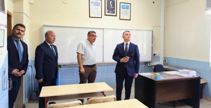 Özkonak’ta Yeni Eğitim Dönemi Hazırlıkları İncelendi