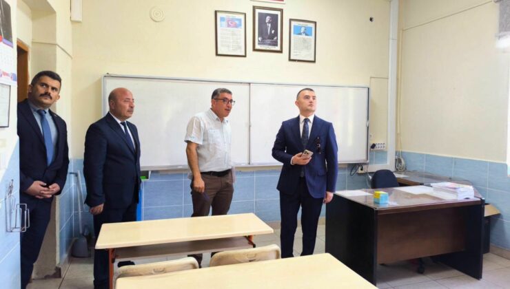 Özkonak’ta Yeni Eğitim Dönemi Hazırlıkları İncelendi