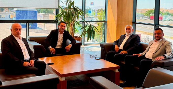 Mustafa Şen’den NTSO Başkan Adayı Mehmet Ali Öbekli’ye Ziyaret