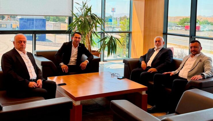 Mustafa Şen’den NTSO Başkan Adayı Mehmet Ali Öbekli’ye Ziyaret