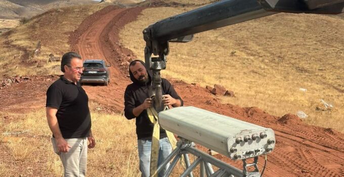 Baz İstasyonu Kuruldu, 7 Köyün İletişim Sorunu Çözüldü