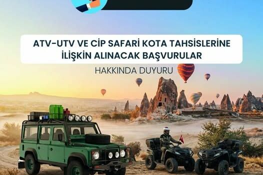 Kapadokya’da Safari İçin Kritik Tarih: 2 Eylül