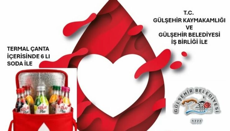 Gülşehir’de Kan Bağışı Kampanyası Düzenlenecek