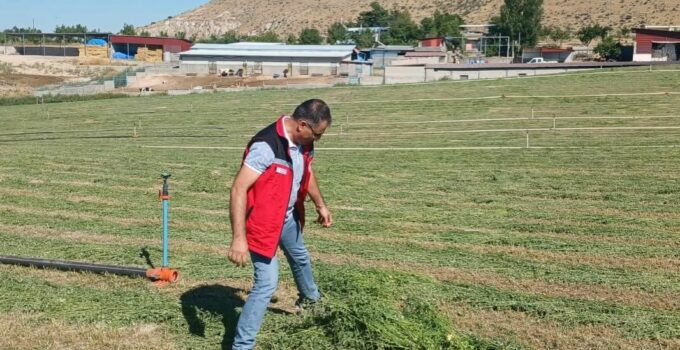 Nevşehir’de Yem Bitkileri Üretimi İçin Arazi Kontrolleri Sürüyor