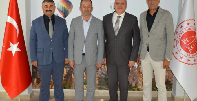 Başkanlardan Müdür Akkaya’ya Ziyaret