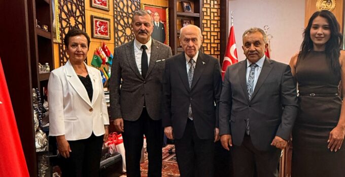 MHP Nevşehir Teşkilatından Bahçeli’ye Kongre Ziyareti