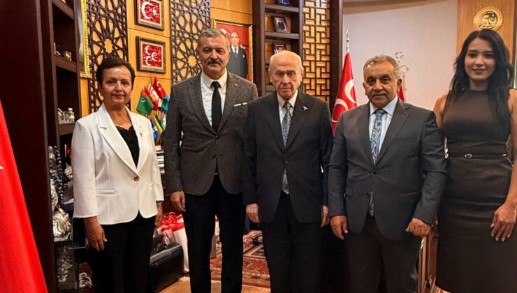 MHP Nevşehir Teşkilatından Bahçeli’ye Kongre Ziyareti