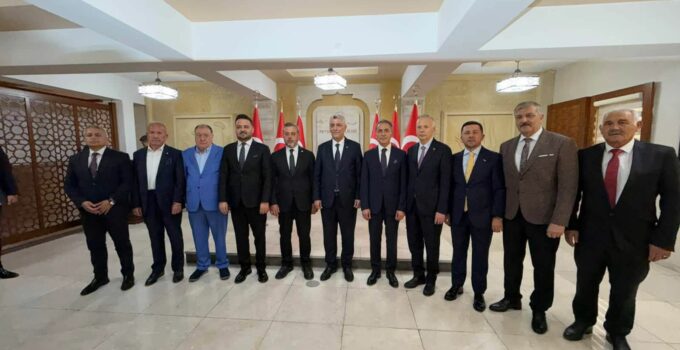 Ticaret Bakanı Ömer Bolat, Nevşehir Valiliğini Ziyaret Etti