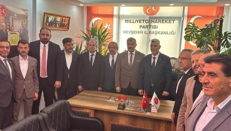 Bakan Bolat, MHP Nevşehir İl Başkanlığını Ziyaret Etti