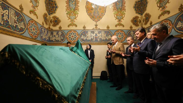 TBMM Başkanı Kurtulmuş, Hacı Bektaş Veli Türbesi’ni Ziyaret Etti