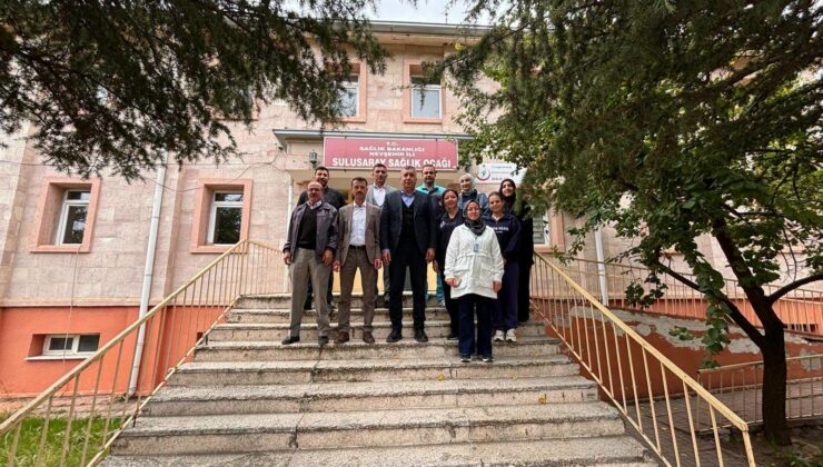 İl Sağlık Müdürü Tartar, Sulusaray Kasabası’nda Sağlık Hizmetlerini Değerlendirdi