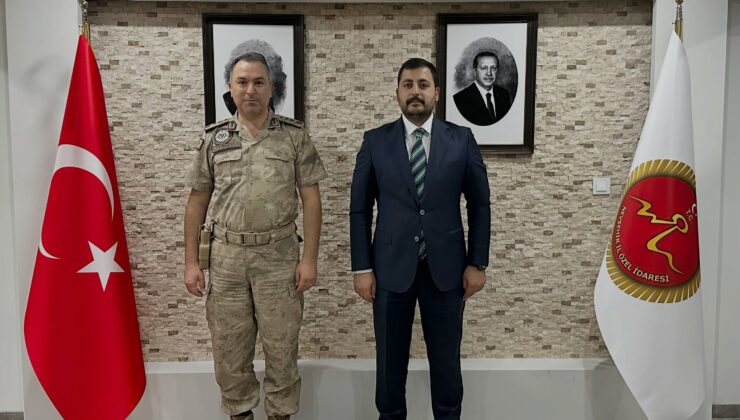 JAKEM Komutanı Hüseyin Fırat’tan Genel Sekreter Tolga Balak’a Ziyaret