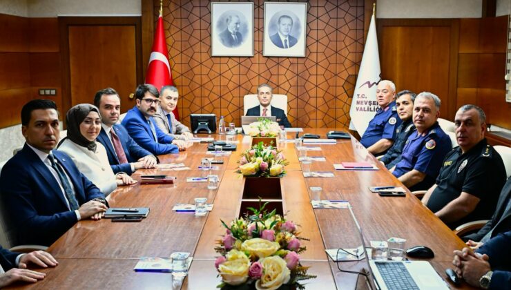 Nevşehir’de Güvenlik Koordinasyon Toplantısı Yapıldı
