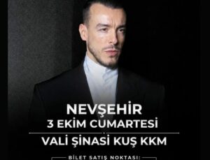 Cem Adrian, Nevşehir’de Sahne Alacak
