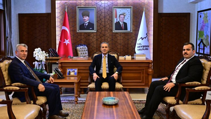 Aksaray Başsavcısı Köse ve Komisyon Başkanı Dinç’ten Vali Kök’e Ziyaret