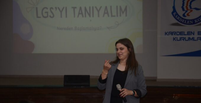 Kardelen 8. Sınıf Öğrencilerine LGS’nin Altın Kuralları Anlatıldı