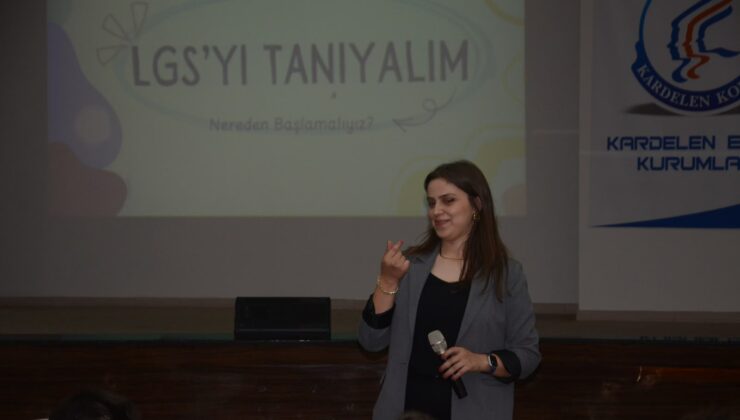 Kardelen 8. Sınıf Öğrencilerine LGS’nin Altın Kuralları Anlatıldı