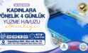Kadınlara Özel Ücretsiz Yüzme Etkinliği