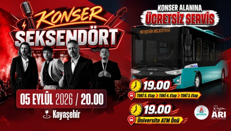 Nevşehir Belediyesi’nden Ücretsiz Servis İmkanı