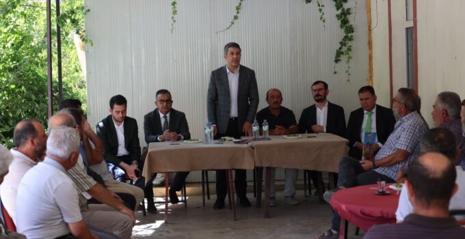 Kapadokya Alan Başkanı Aslanbay, Ulaşlı’da vatandaşlarla buluştu