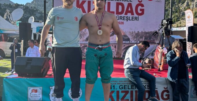 Nevşehirli Güreşçiden Kızıldağ’da Büyük Başarı