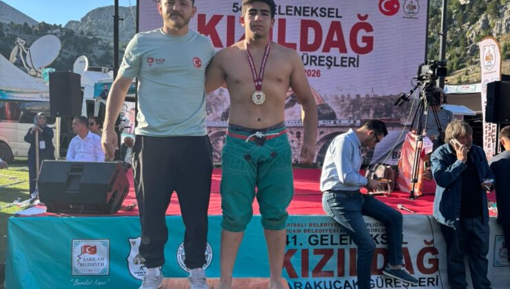 Nevşehirli Güreşçiden Kızıldağ’da Büyük Başarı