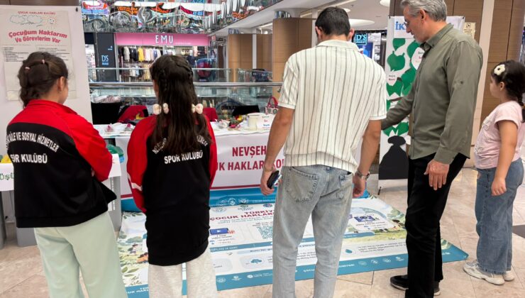 Nevşehir’de Çocuklardan İklim Değişikliğine Dikkat Çeken Etkinlik