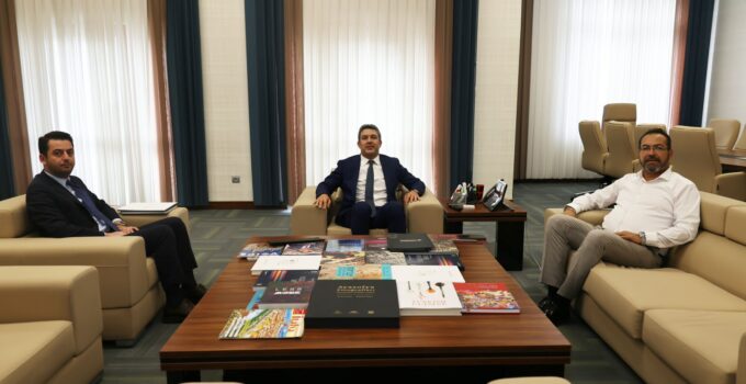 Kapadokya Alan Başkanı A. Cem Aslanbay, TGF Genel Sekreteri Bayram Ekici İle Görüştü