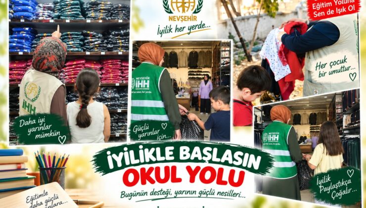 Nevşehir’de 400 Çocuğun Okul Heyecanına İyilikle Destek