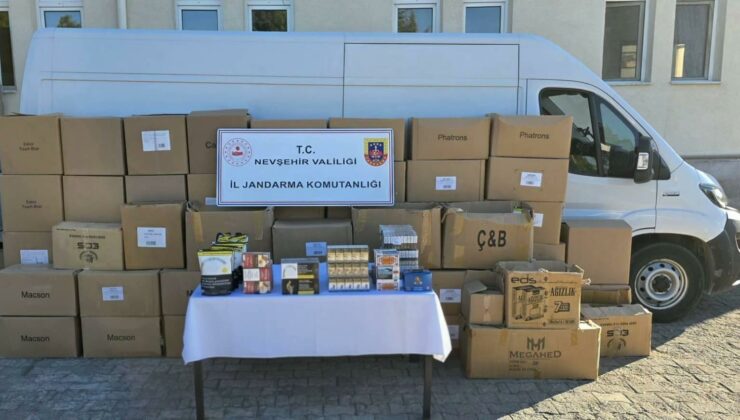 Nevşehir’de Araçtan 194 Kilo Kaçak Tütün Çıktı