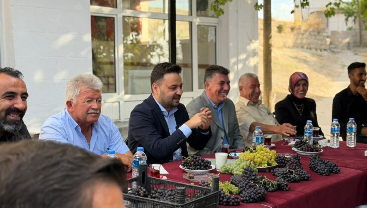 İl Başkanı Aygün Köy Köy, Kahvehane Kahvehane Hemşehrileriyle Buluşuyor
