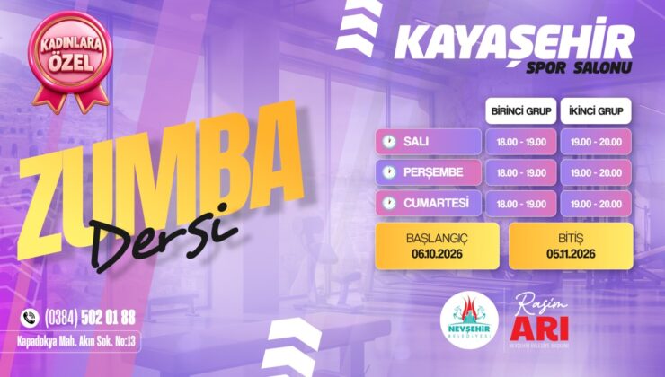 Kadınlara Özel Zumba ve Pilates Kursları Başlıyor