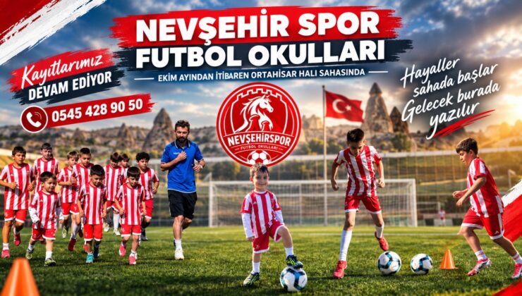 Nevşehir Spor Futbol Okulları’nda Kış Dönemi Kayıtları Başladı