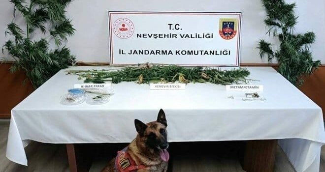 Nevşehir’de Jandarmadan Uyuşturucu Operasyonu