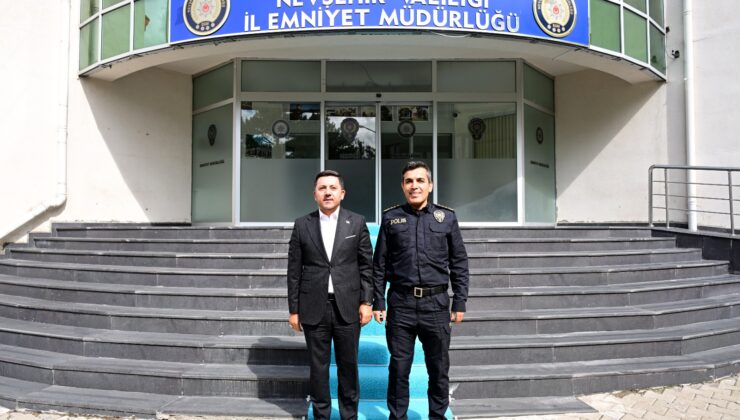 Başkan Arı’dan Emniyet Müdürü Dallı’ya Hayırlı Olsun Ziyareti