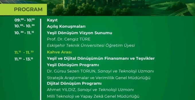 Nevşehirli Sanayiciler Yeşil Sanayi Buluşmaları İçin Kayseri’de Bir Araya Gelecek