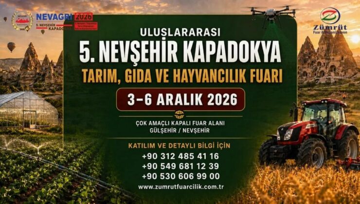 5. Nevşehir Kapadokya Tarım Fuarı İçin Hazırlıklar Başladı
