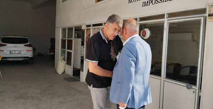 Başkan Salaş’tan Zahire Pazarı’nda Esnaf Turu: “Sevdamız Makam Değil, Hizmet”