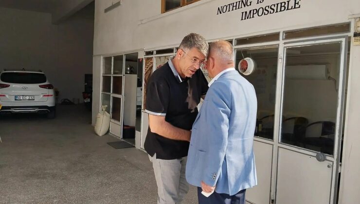 Başkan Salaş’tan Zahire Pazarı’nda Esnaf Turu: “Sevdamız Makam Değil, Hizmet”