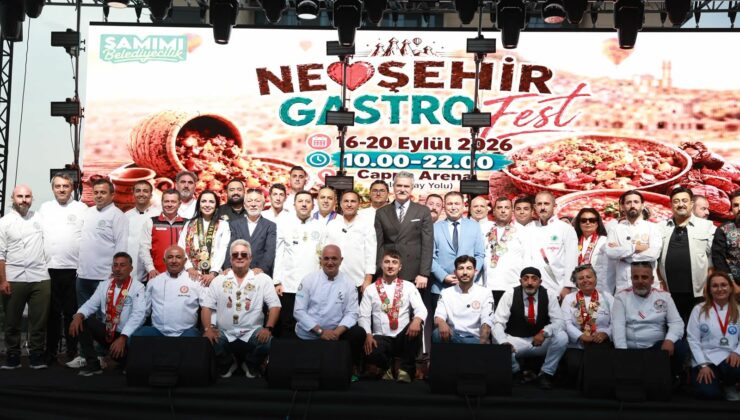 Nevşehir GastroFest Görkemli Bir Törenle Başladı
