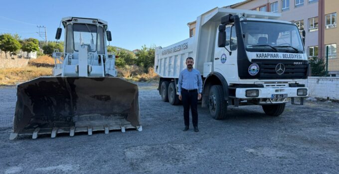 Karapınar Belediyesi Araç Filosunu Büyütüyor