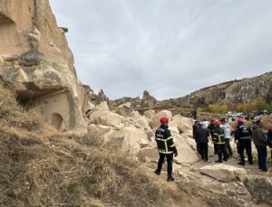 Kapadokya’da Peribacası Yıkıldı; Ölü ve Yaralılar var
