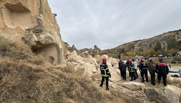 Kapadokya’da Peribacası Yıkıldı; Ölü ve Yaralılar var