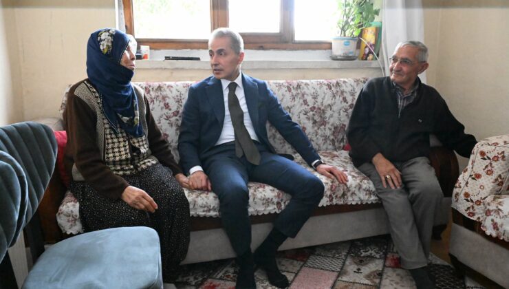 Vali Kök’ten Yaşlı Çifte Anlamlı Ziyaret