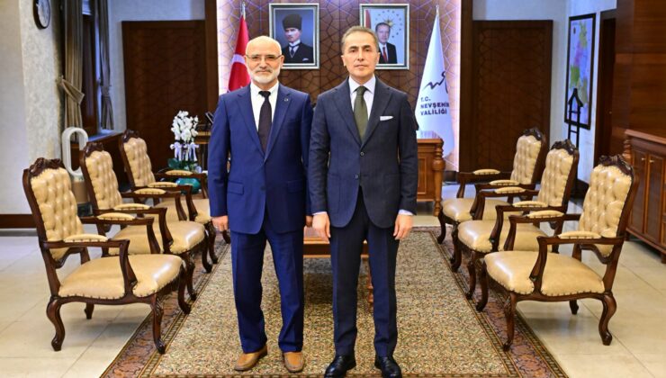 Vali Kök, Nevşehir’in Yeni İl Müftüsü Erenay’ı Kabul Etti