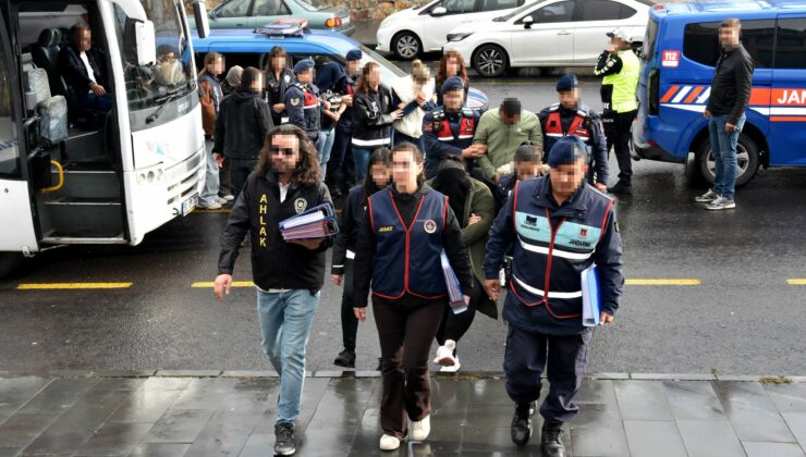 Nevşehir’de Fuhuş Operasyonu: 11 Şüpheli Tutuklandı