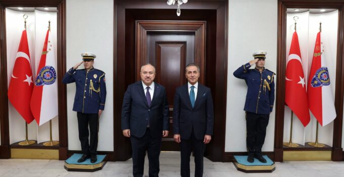 Vali Kök’ten Emniyet Genel Müdürü Ali Fidan’a Ziyaret
