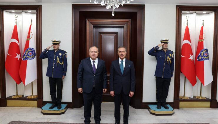 Vali Kök’ten Emniyet Genel Müdürü Ali Fidan’a Ziyaret