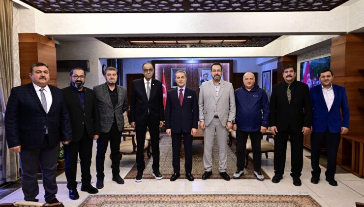 Vali Kök, Amatör Spor Kulüpleri Federasyonu Heyetini Kabul Etti