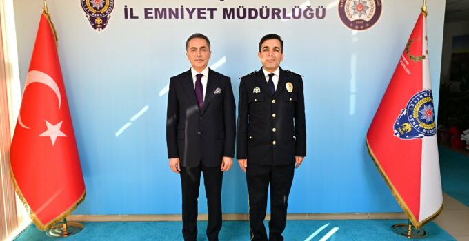 Vali Kök’ten Emniyet Müdürü Dallı’ya Hayırlı Olsun Ziyareti